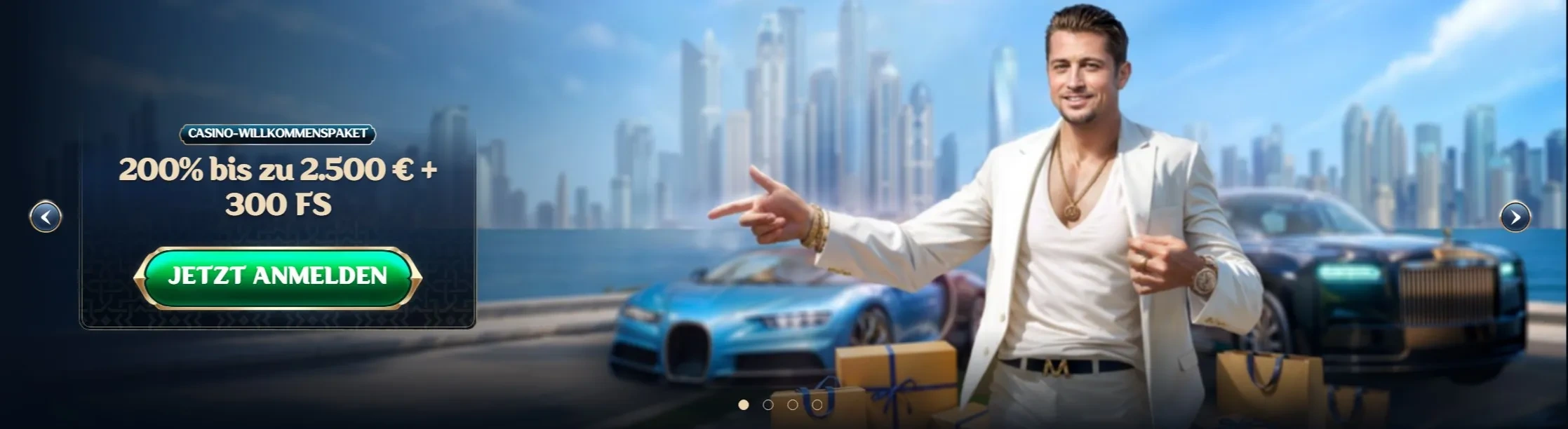 Millioner Casino banner PC